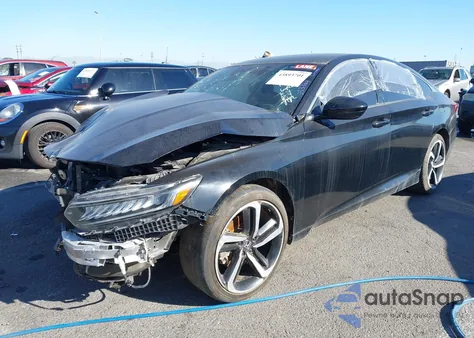 2021 Honda Accord Sport from USA, damaged, VIN 1HGCV1F38MA076718